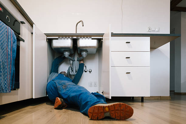 Professional Leak Detection technician working in Elkville, IL
